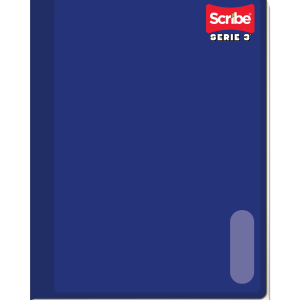 Cuaderno Cosido Profesional Scribe Serie 3 Cuadro Chico