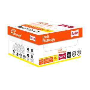 Caja Papel Bond Scribe Leeds Photocopy T/oficio