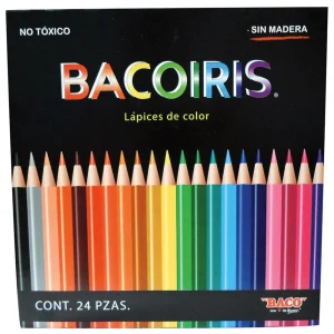 Lapices de color BACOIRIS c/24 piezas