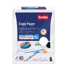 Papel Bond Scribe CopyPaper t/carta