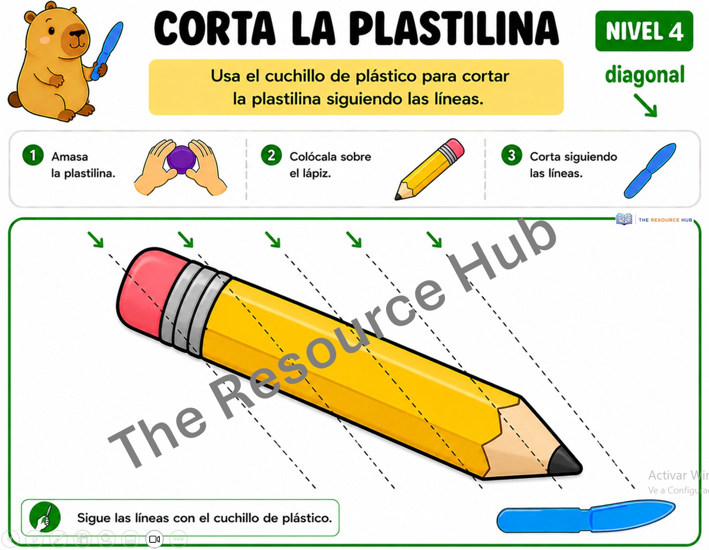 Corta la plastilina - Imagen 2
