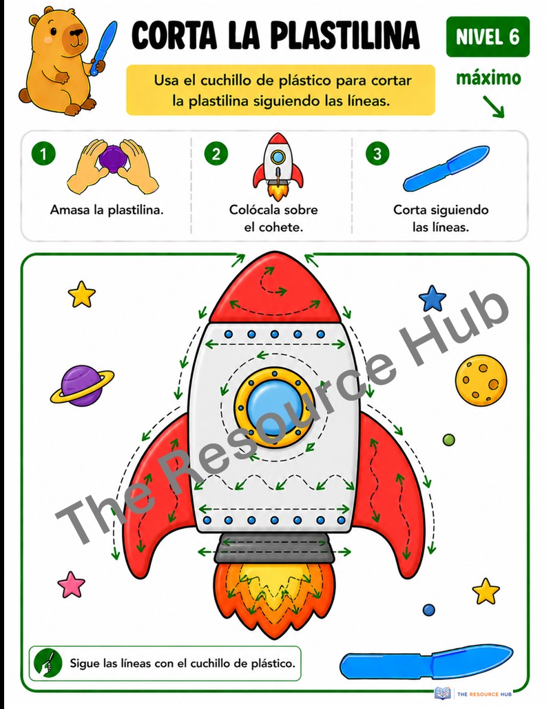 Corta la plastilina - Imagen 6