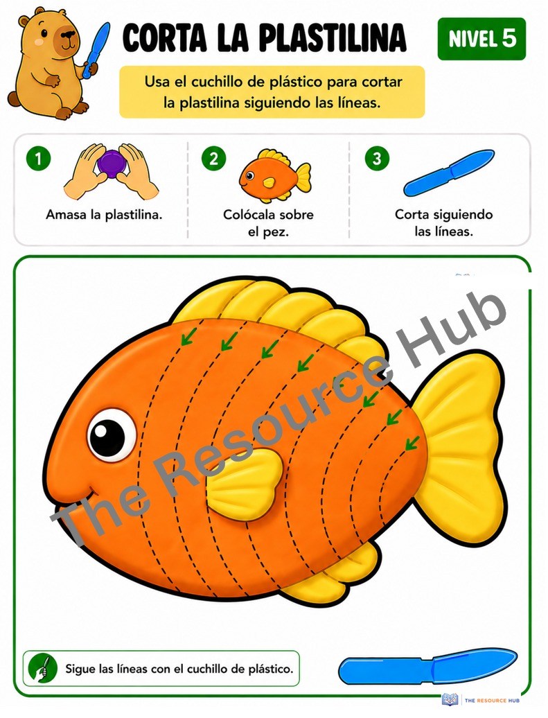 Corta la plastilina - Imagen 4