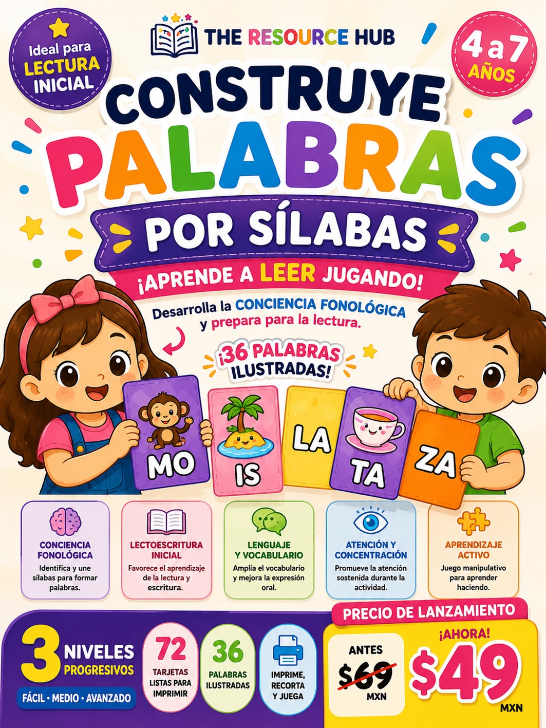 Construye palabras