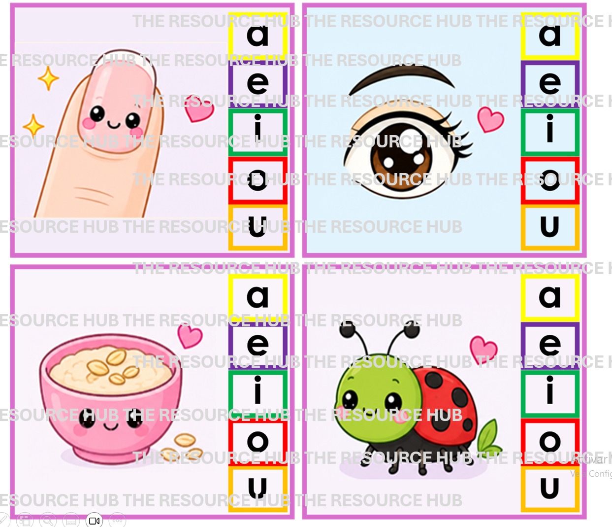 Tarjetas de Vocales - Imagen 5