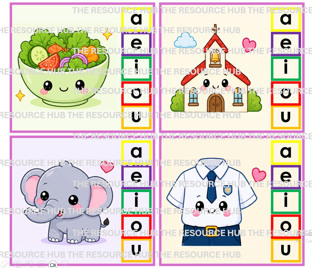 Tarjetas de Vocales - Imagen 4
