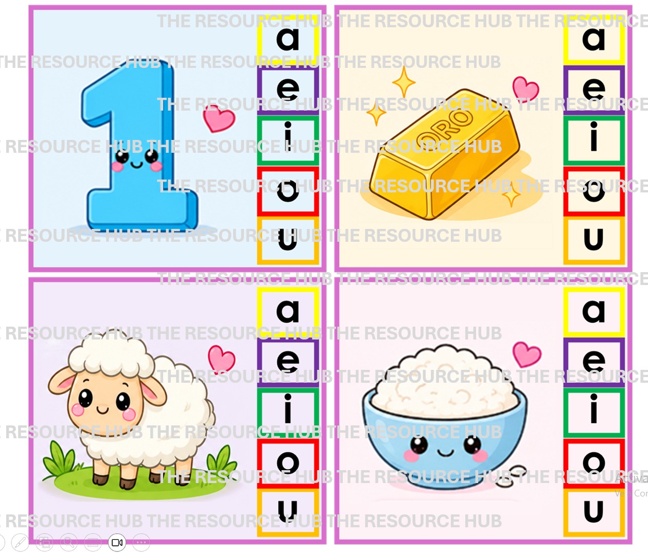 Tarjetas de Vocales - Imagen 3