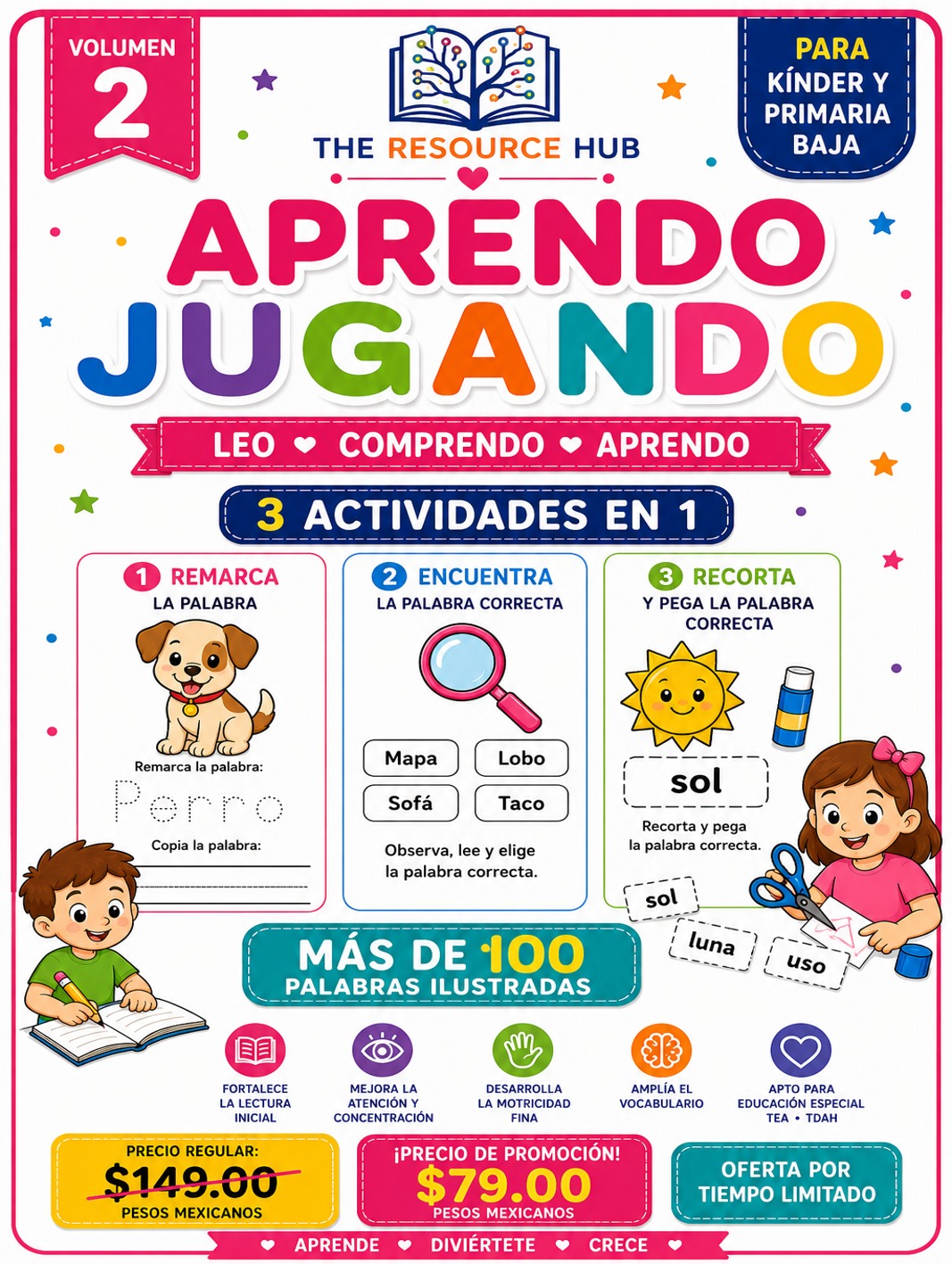 APRENDO JUGANDO – VOLUMEN 2